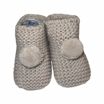 Load image into Gallery viewer, Sardon baby knitted booties
